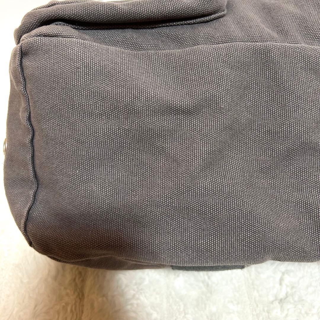 【完売品】CUNE キャンバスショルダーバッグ うさぎいっぱい ポケット多数