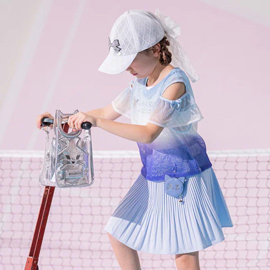 アナスイミニ新品未使用120cm メッシュグラデーションT＋タンクトップ