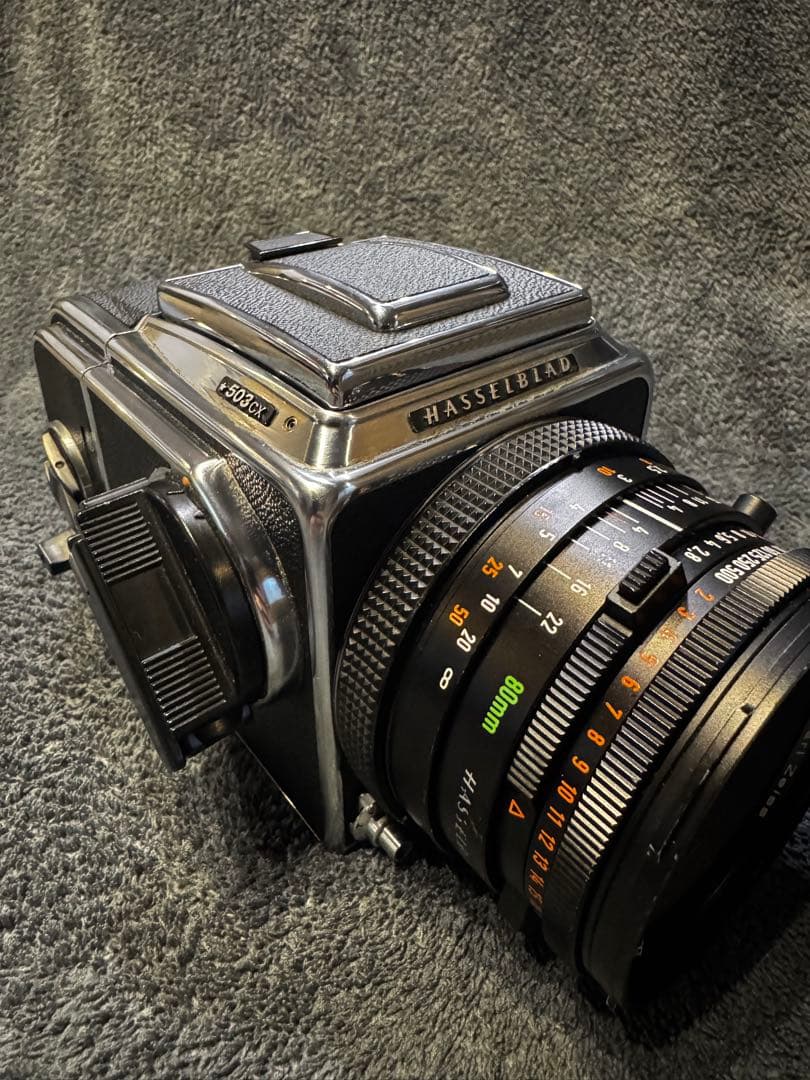 Hasselblad 503cx 本体　レンズ2本　プリズムファインダーセット