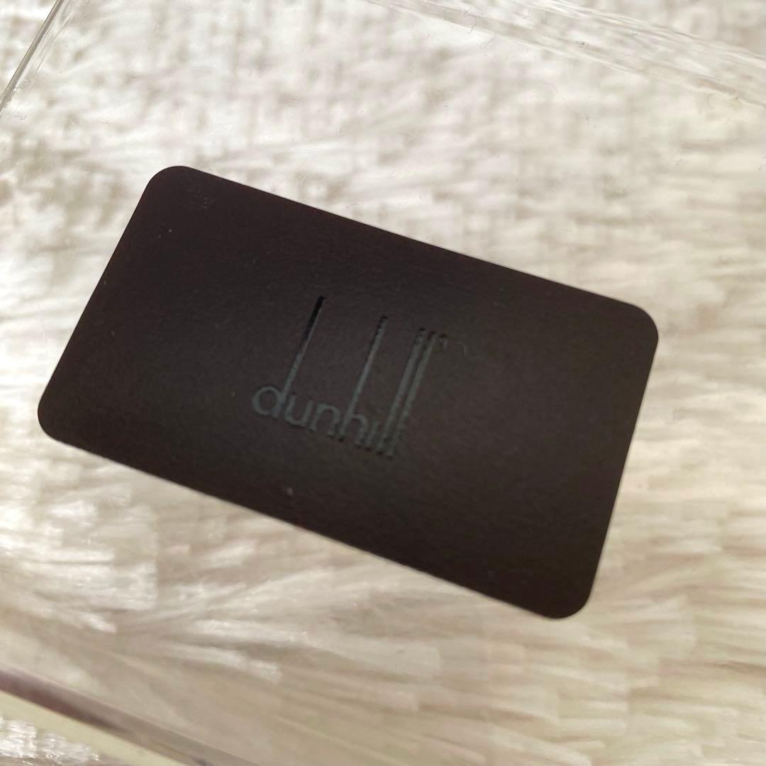 極美品【dunhill】幾何学模様 スクエア型 カフリンクス タイバーSV925