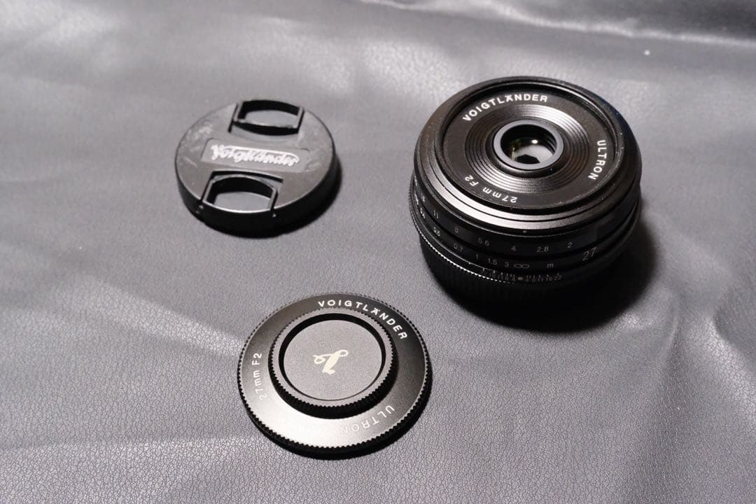 【ねこ】voigtlander ultron 27mm f2 xmount