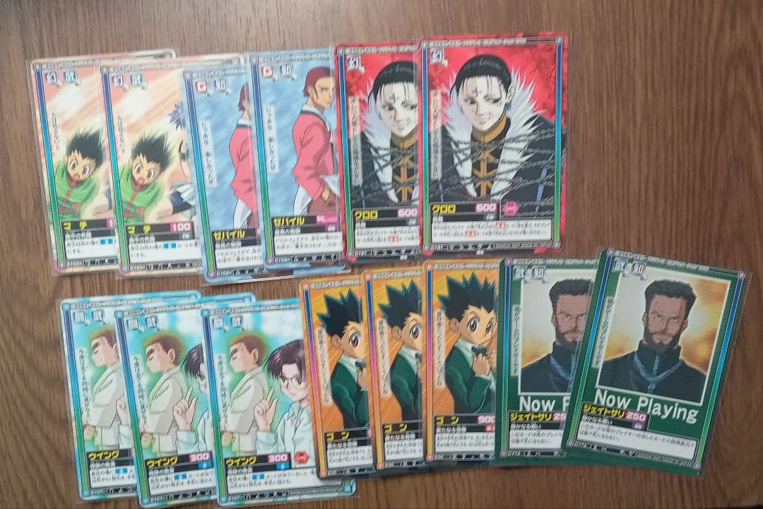 ハンターハンター　ハイパーバトル　６０枚　未開封３束　小冊子１９枚