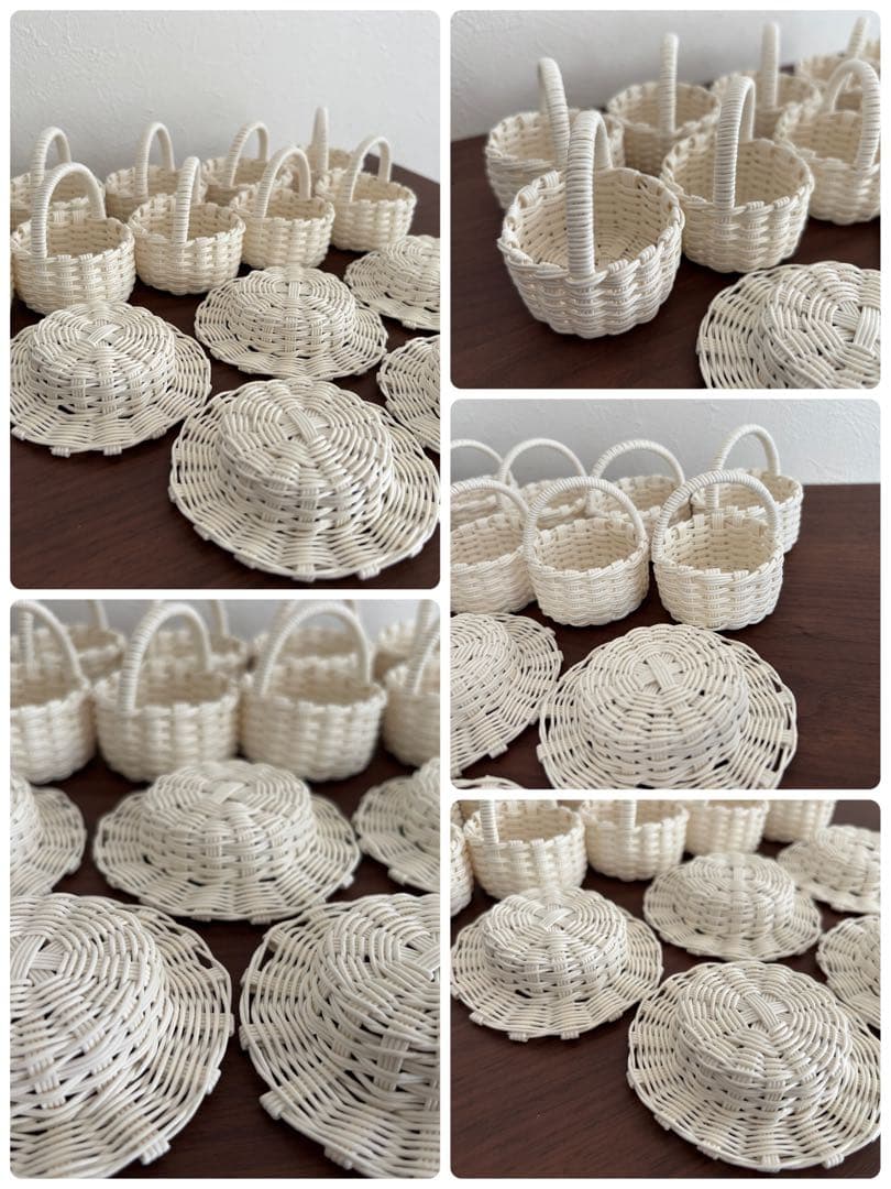 めい様ご確認用のページです。クラフトバンドミニバスケット他