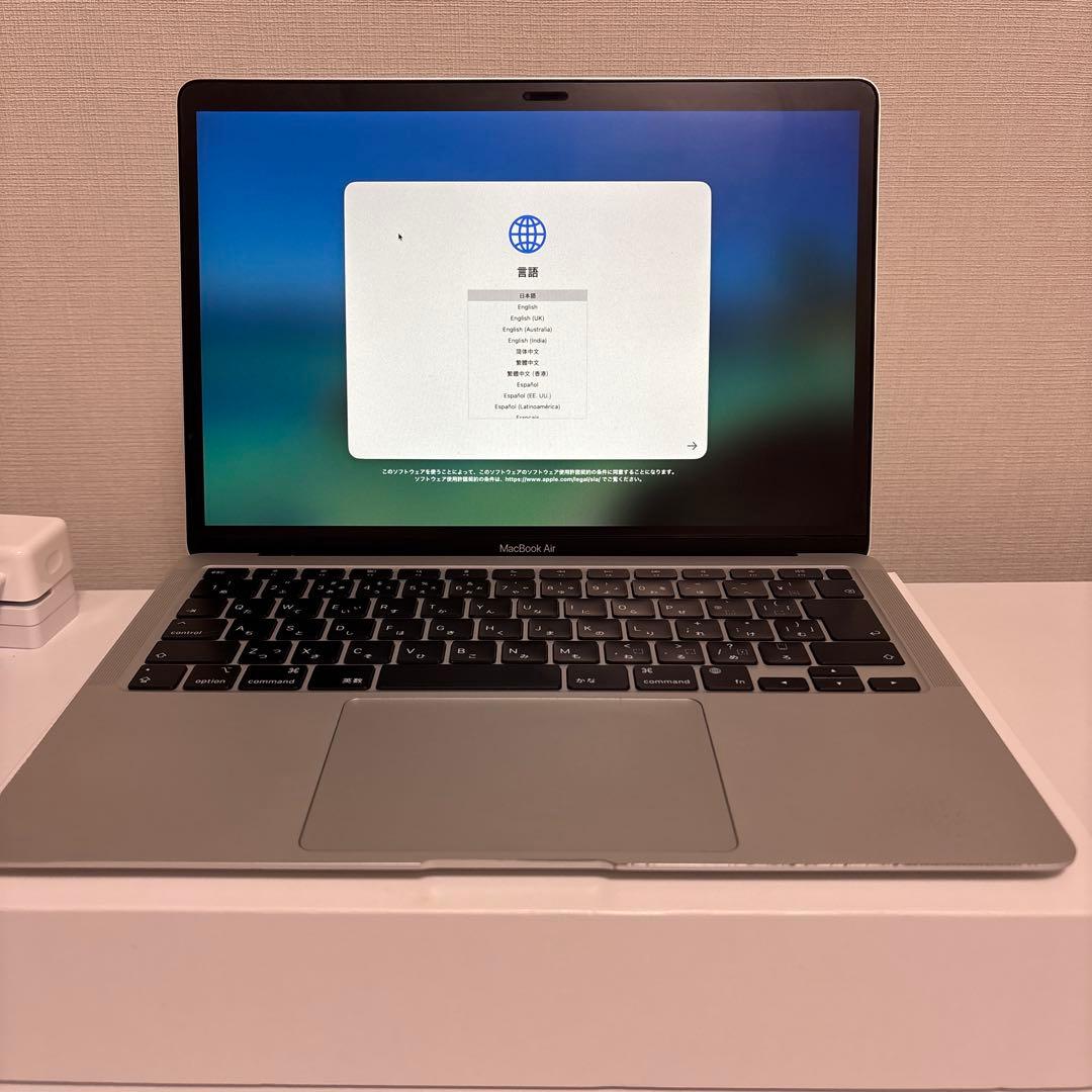 MacBook Air 2020 13インチ メモリ8GB M1 256GB
