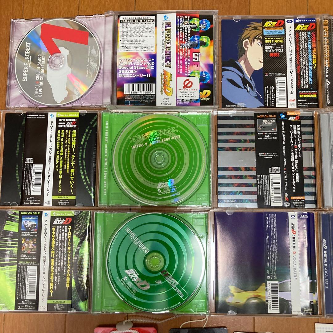 ユーロビート　頭文字D initial D 　ストラップ付　SEB vocal