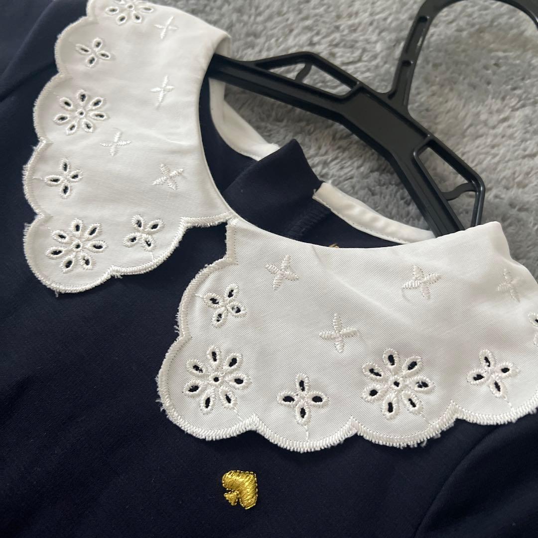 ケイトスペードニューヨーク　110 120 フォーマルワンピース　ツイード