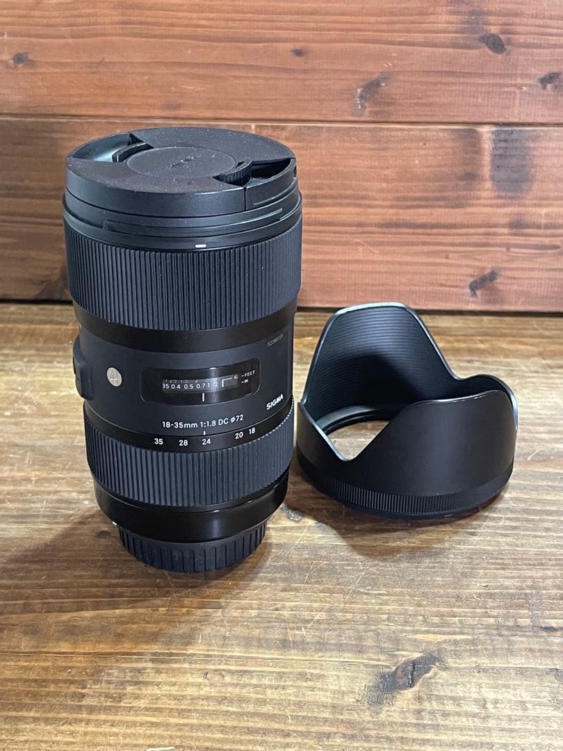 【美品】SIGMA 18-35mm f/1.8 DC レンズ EF-S