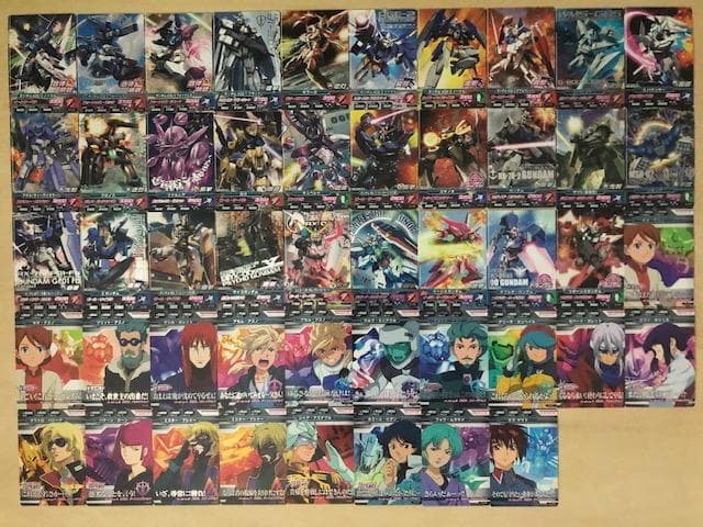 ガンダムトライエイジ　0弾～6弾　330種330枚　レア・コモン　フルコンプ