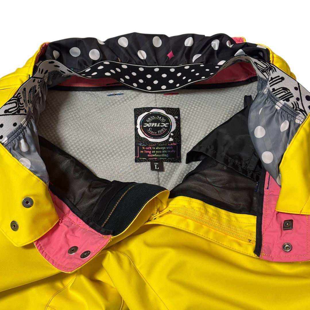 【極美品】x-nix エクスニクス　スキーウェア　上下セット　セットアップ　L