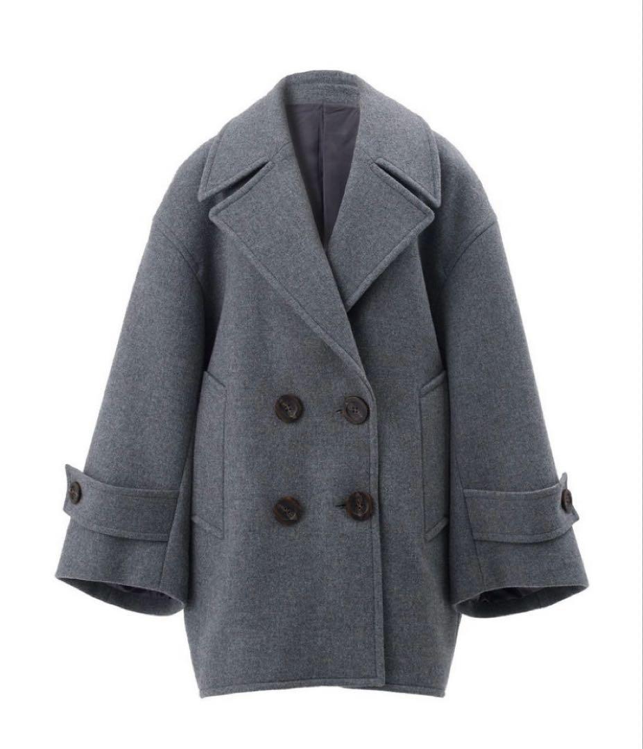 美品 cygne シーニュ オーバーPコート Emii