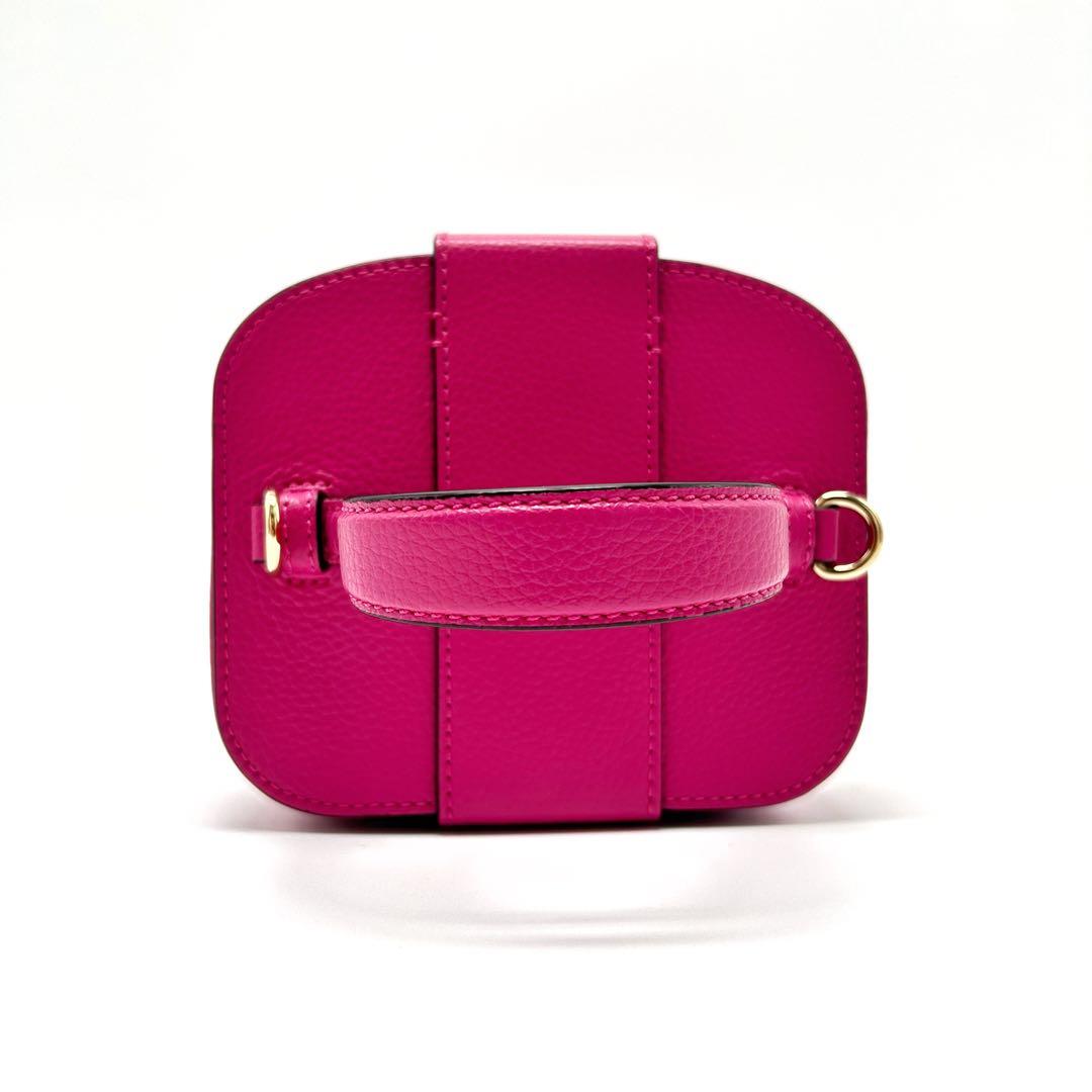 未使用級 マルベリー ショルダーバッグ バニティ パーティー 肩掛け ピンク