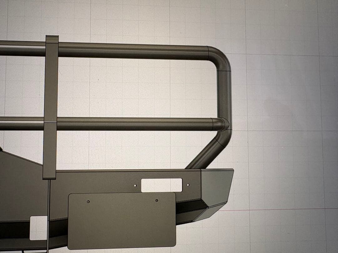ロッキー　ランドクルーザー80 バンパー