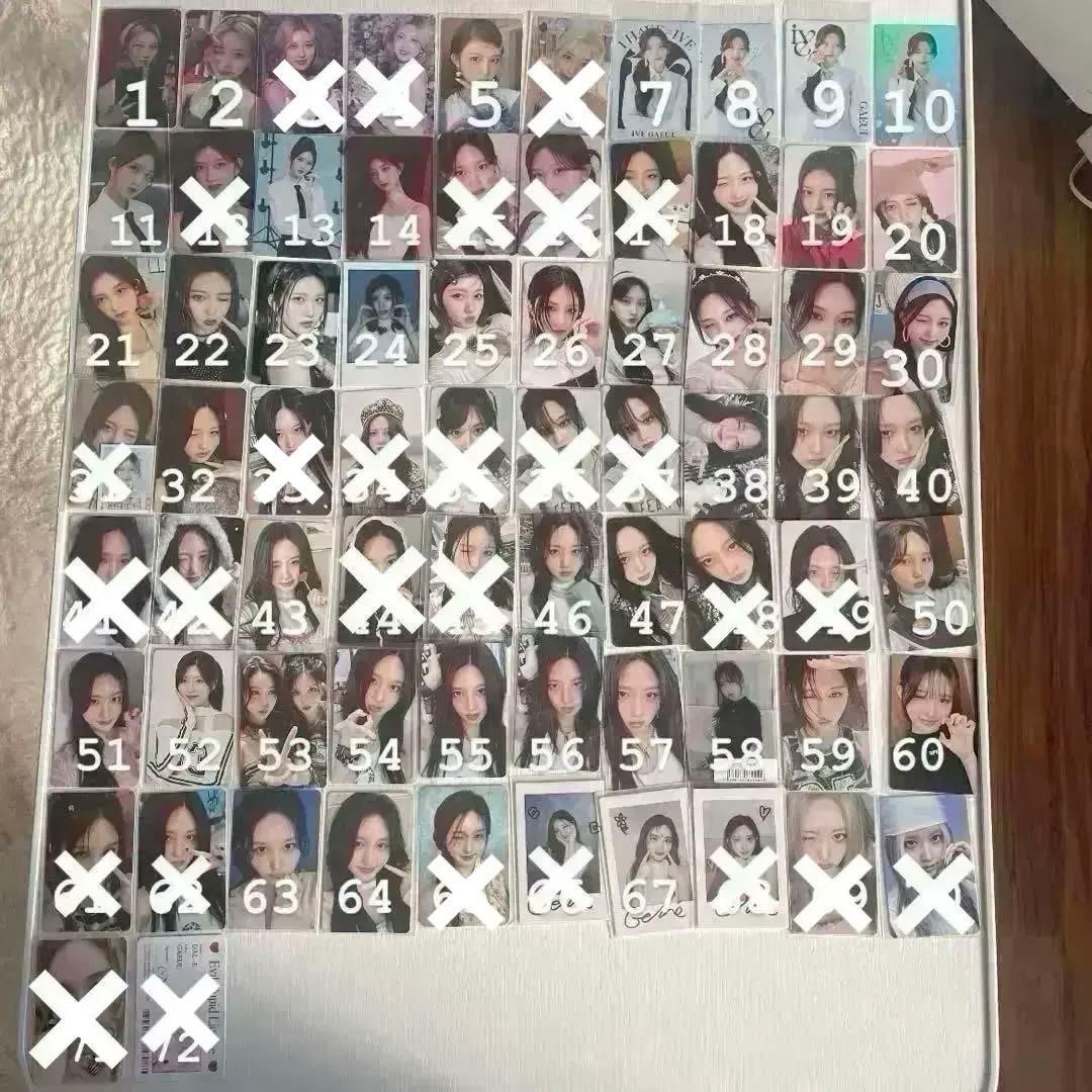 IVE ガウル　トレカ　まとめ売り　セット　バラ売り可　49枚