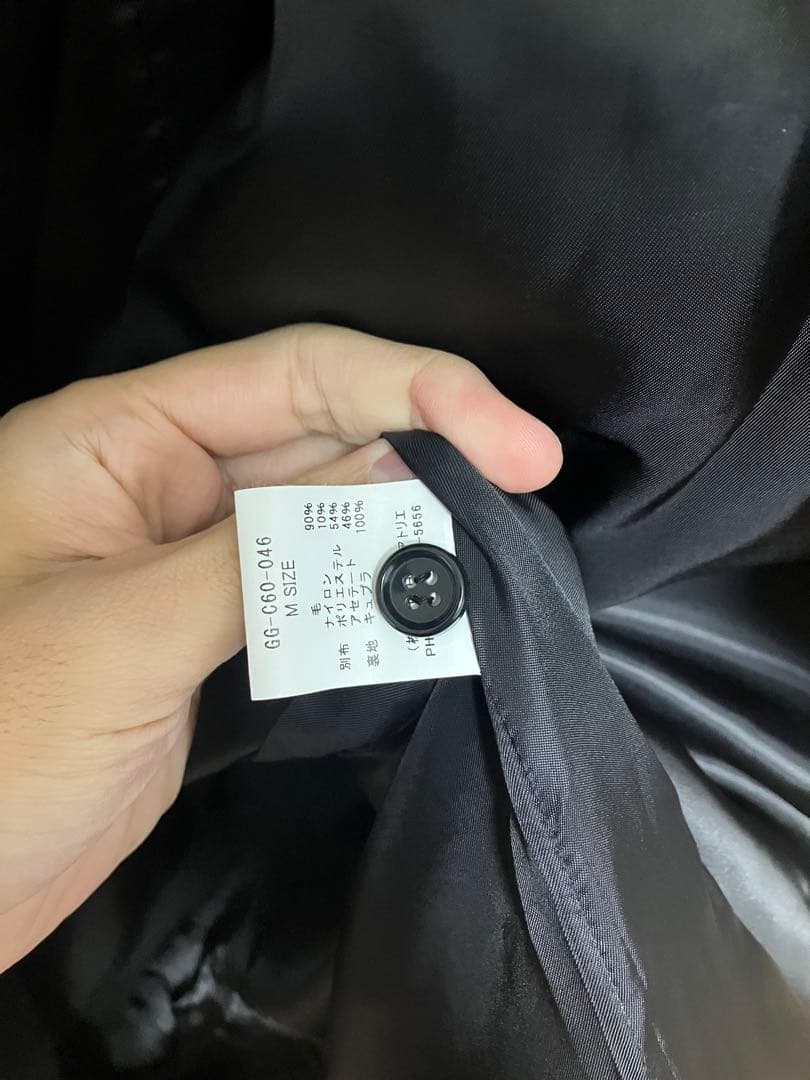 gomme レディース　ウール　モッズコート　M