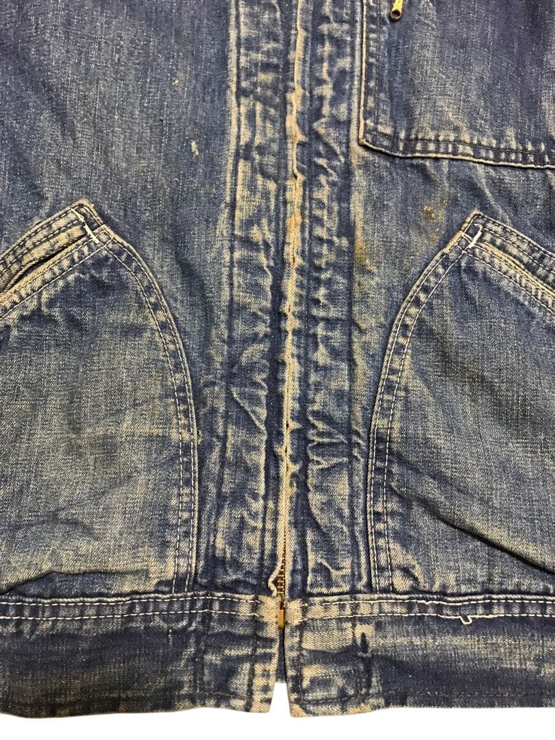 vintage 70s Lee 191-LB 裏地キルティング インディゴデニム