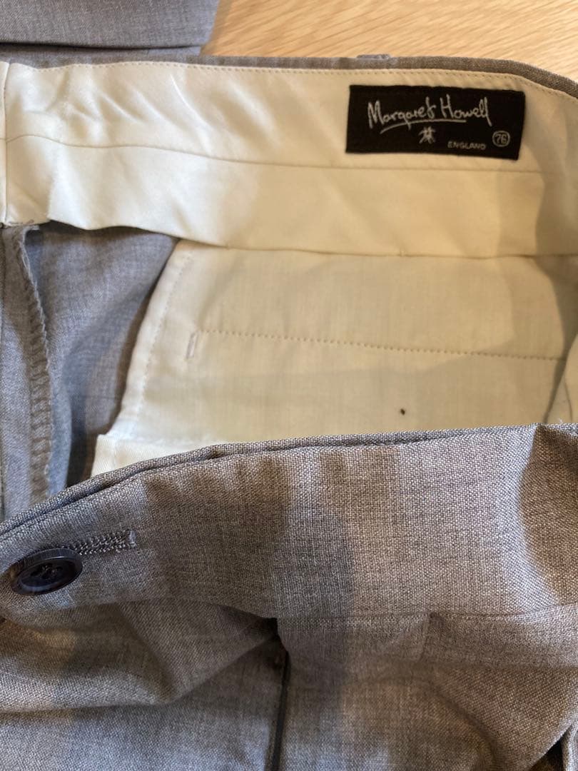 マーガレットハウエル　グレー ブレザー 3つボタン　入学式　入園式