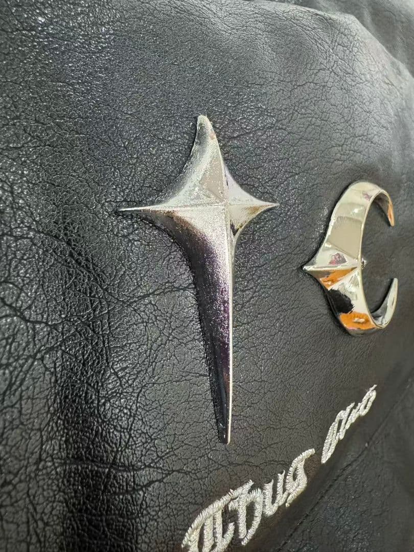 中*り様 thug club ブラック Mサイズ ダウンジャケット