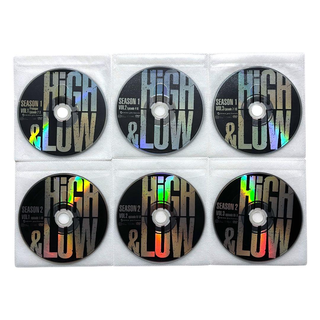 新品ケース 「HiGH&LOW」シリーズ 全18巻 岩田剛典 鈴木伸之 DVD