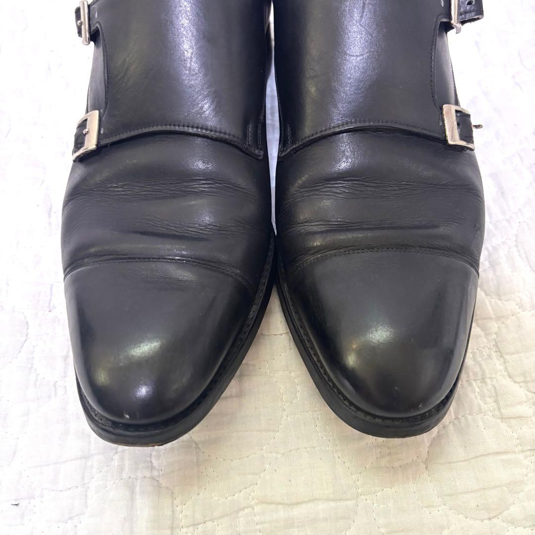 【希少】JOSEPH CHEANEY ダブルモンク ブラック　HOLYROOD