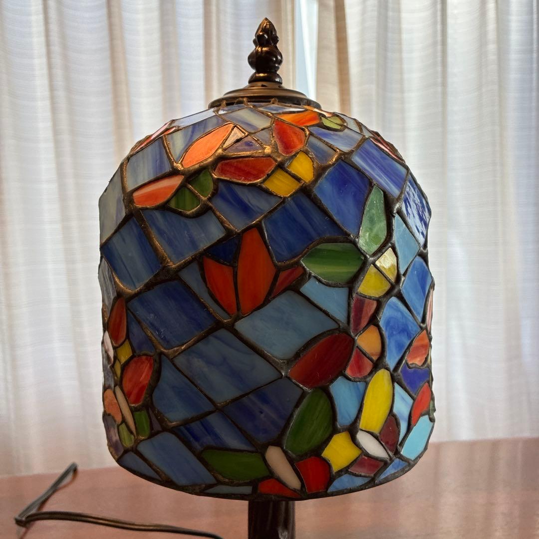 ステンドグラスランプ