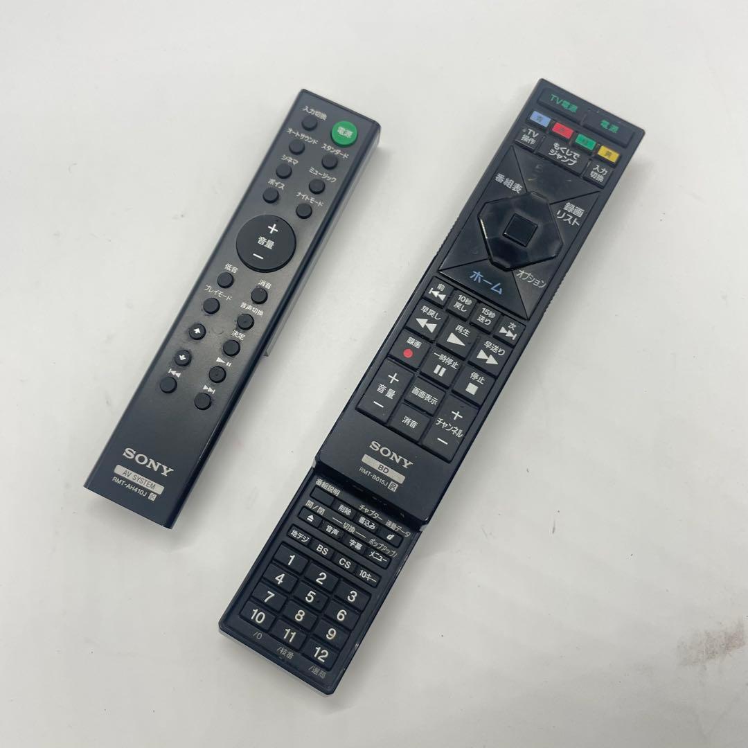 SONY ブルーレイレコーダー BDZ-EW1200 リモコン付 2015年製