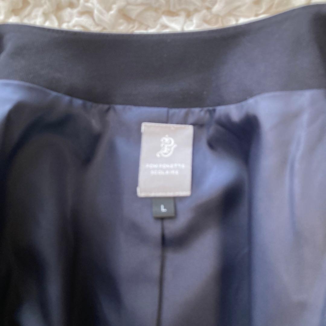 未使用級　ポンポネットジュニア　160 ワンピース　ジャケット　卒服　襟　受験