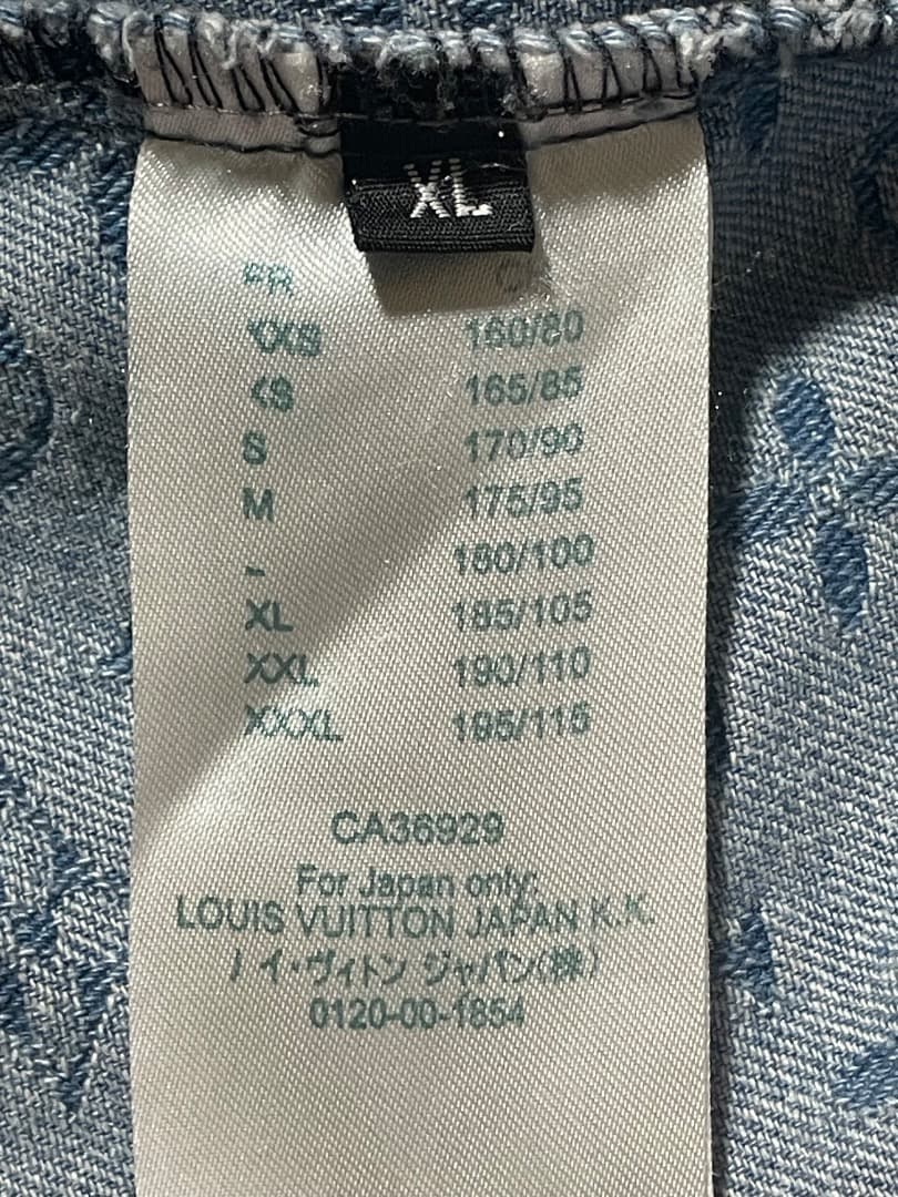 LOUIS VUITTON デニムジャケット モノグラム 並行輸入品　希少