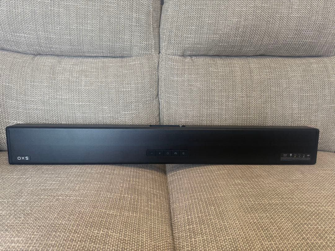 ⌇OXS-S3 サウンドバー ブラック AUX接続