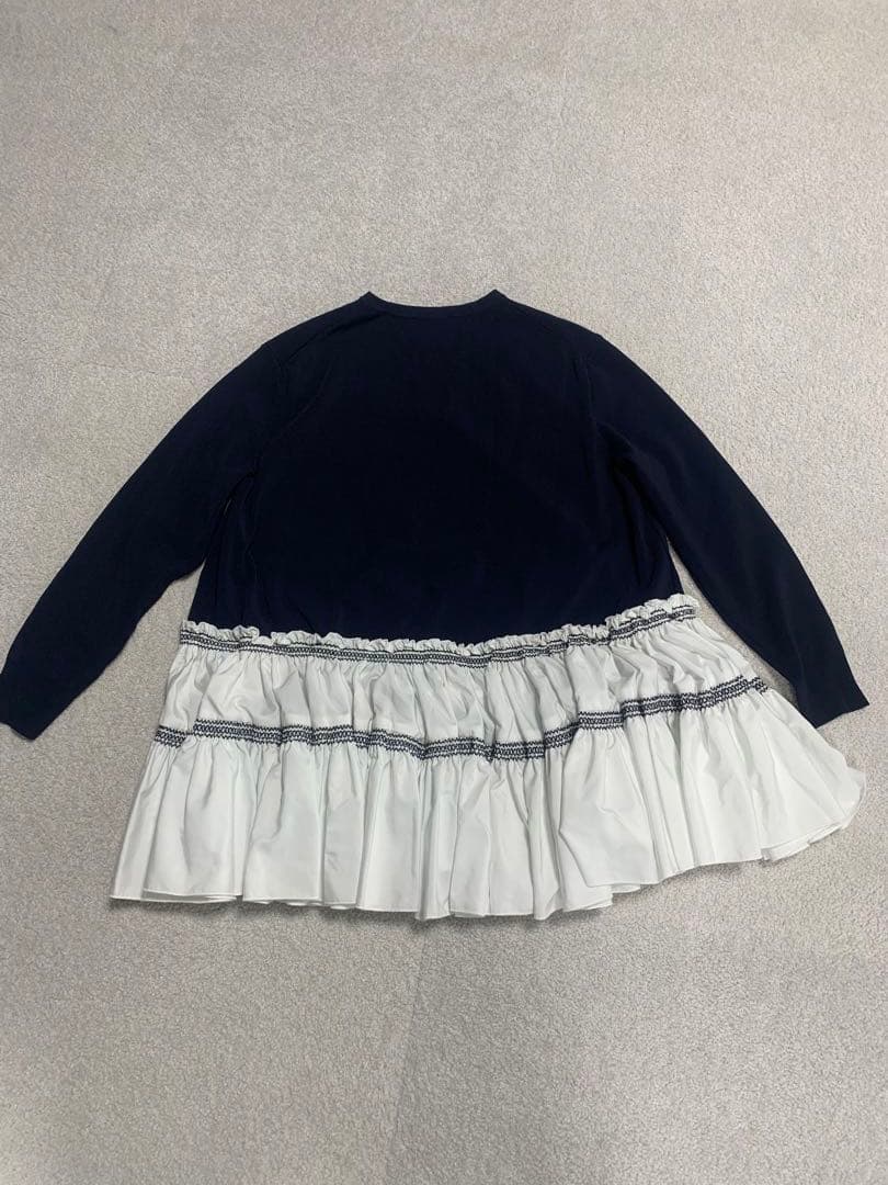 UNITED ARROWS エンブロ ティアード コンビニット　フリーサイズ