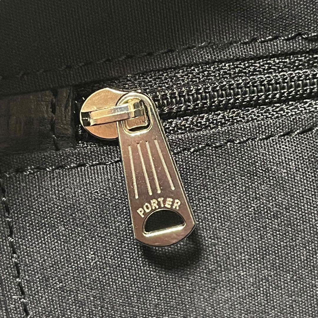 PORTER ポーター 吉田カバン ボストンバッグ 大容量 レザー使用 本革