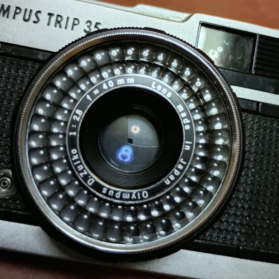 フィルムカメラ【整備、完動品】オリンパストリップ35
