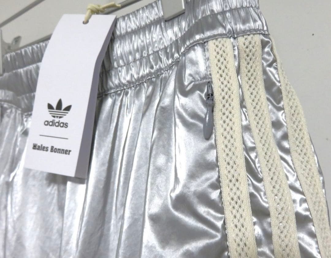 adidas Wales Bonner ショートパンツ シルバー