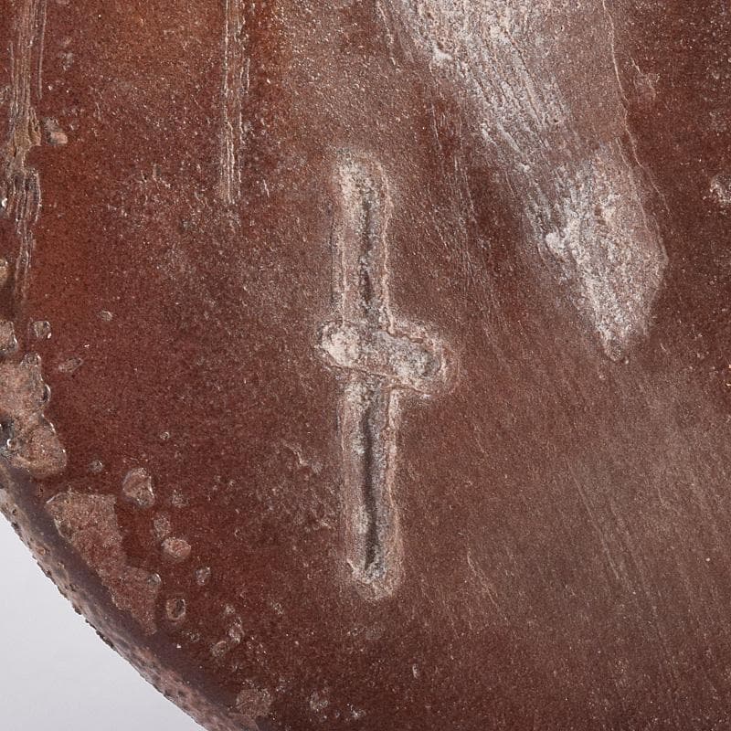 備前焼　人間国宝　金重陶陽作　花入　共箱　D　R7820