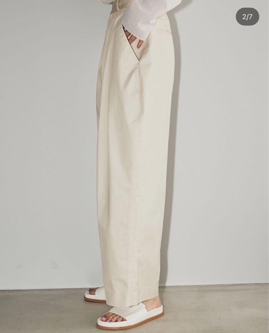 TODAYFUL・Tuck Tapered Trousers・トゥデイフル