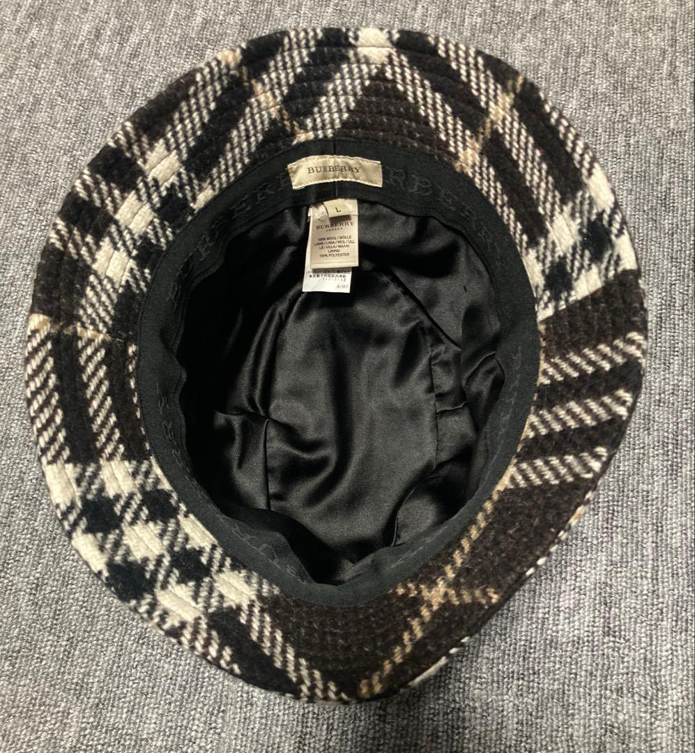 BURBERRY バーバリー　ウール　ハット　 英国製