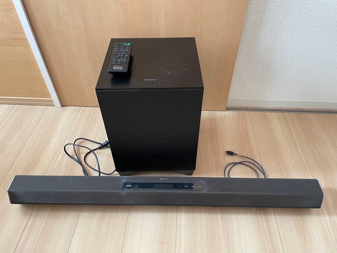 SONY サウンドバー スピーカー ウーファー　HT-CT260