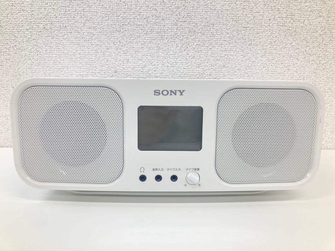 SONY ソニー CFD-S401W ホワイト CDプレーヤー ラジカセ