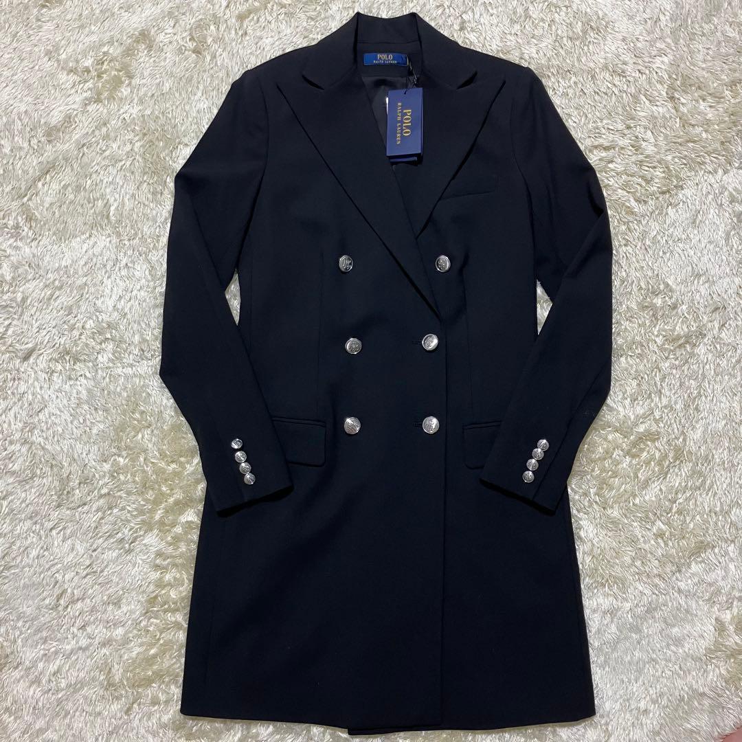 新品未使用✨ポロラルフローレン　ダブルブレスト　ブレザー　ウール　銀ボタン　現行