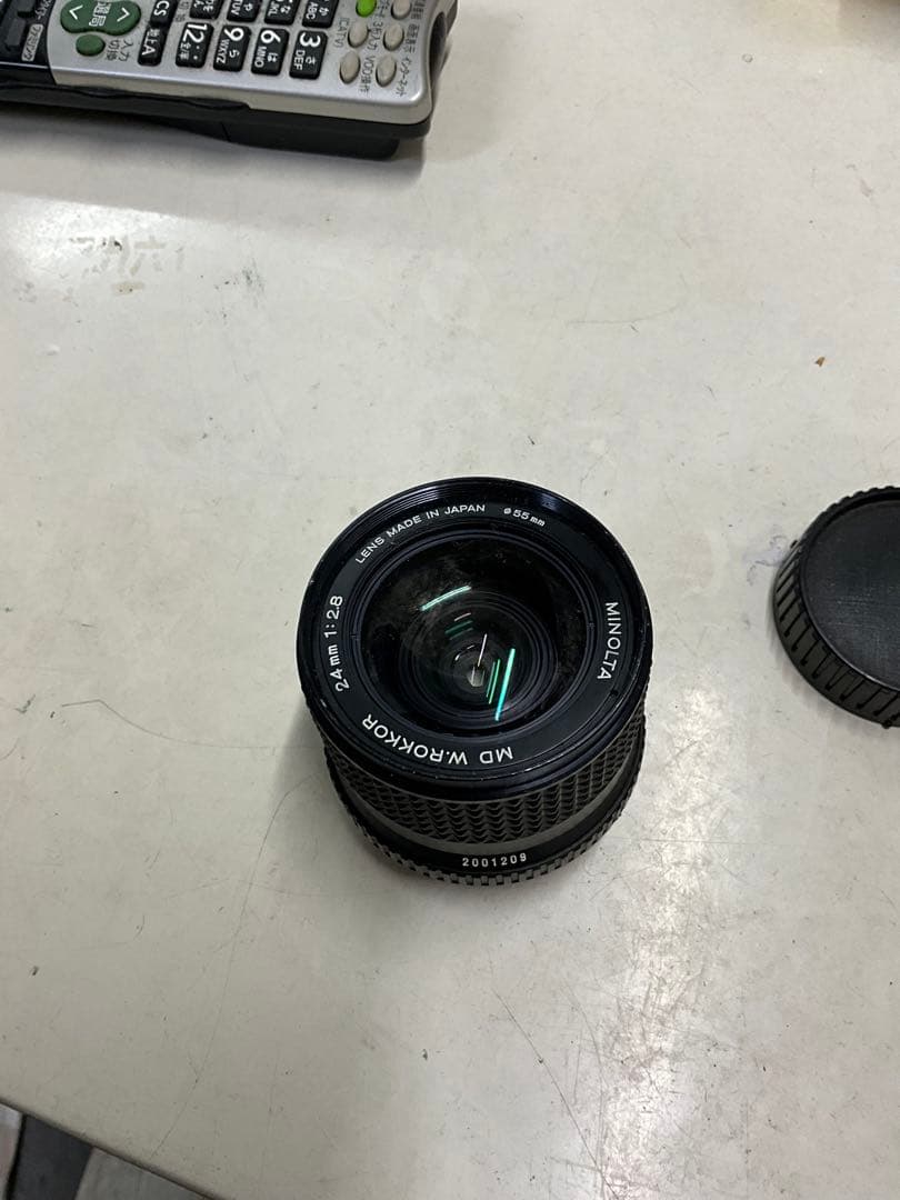 Minolta カメラレンズ　3個セット