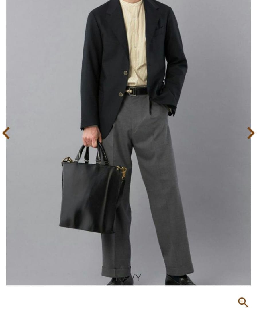 【極美品】ブリティッシュメイド　テムズ　ネイビーブレザー　S