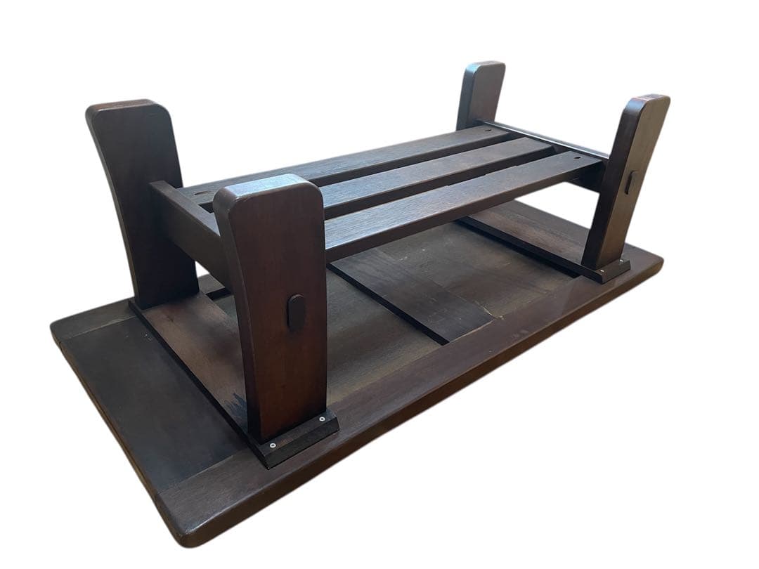 ヴィンテージ　タイルトップローテーブル