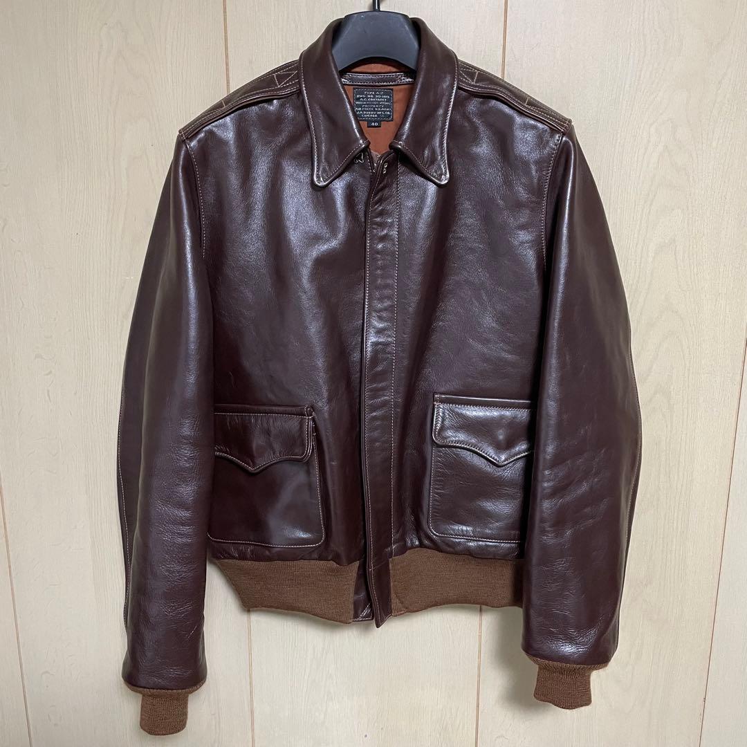 THE FEW A-2フライトジャケット デュボウ　J.A.DUBOW 40