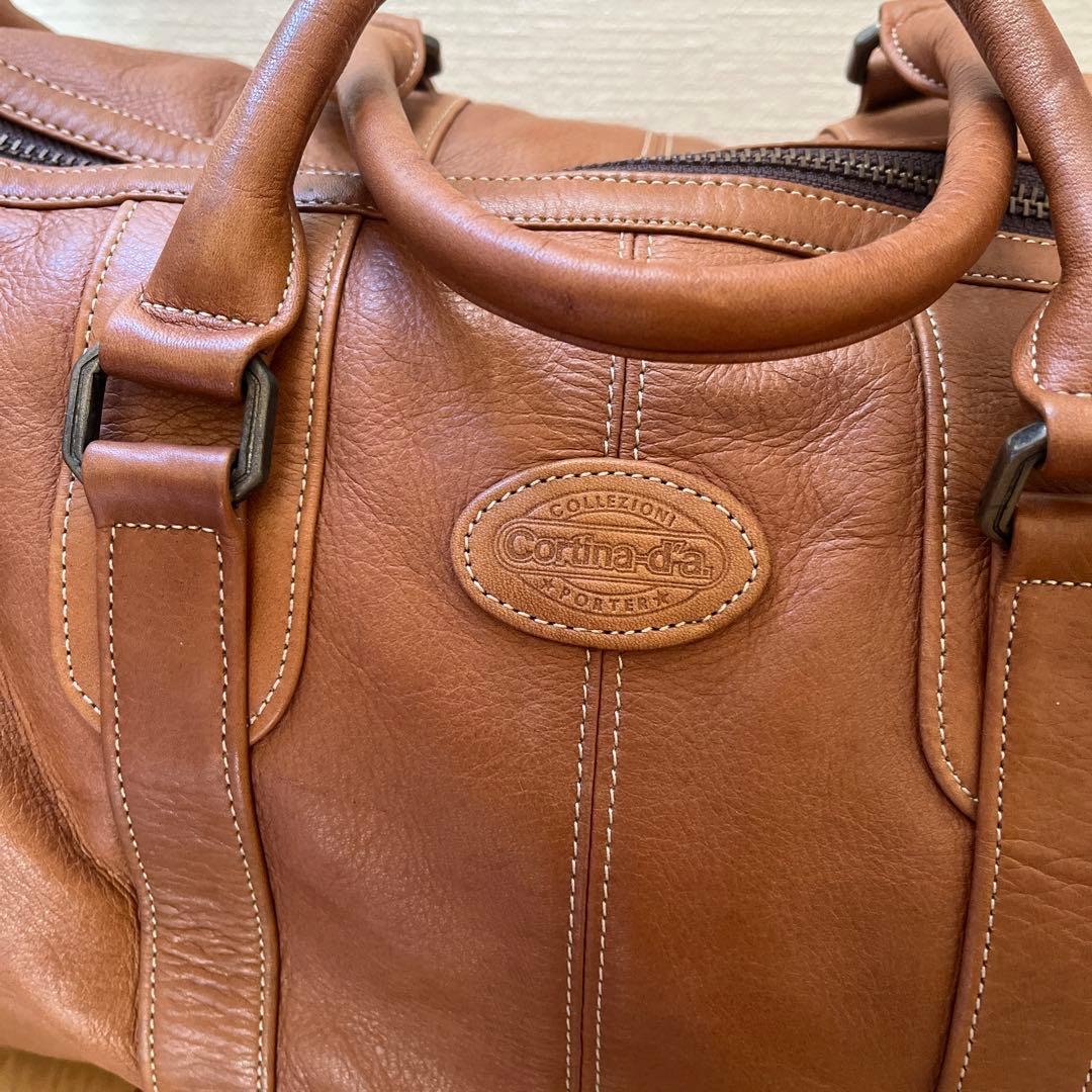 PORTER ポーター コルチナ ボストンバック ハンドバッグA4収納可能