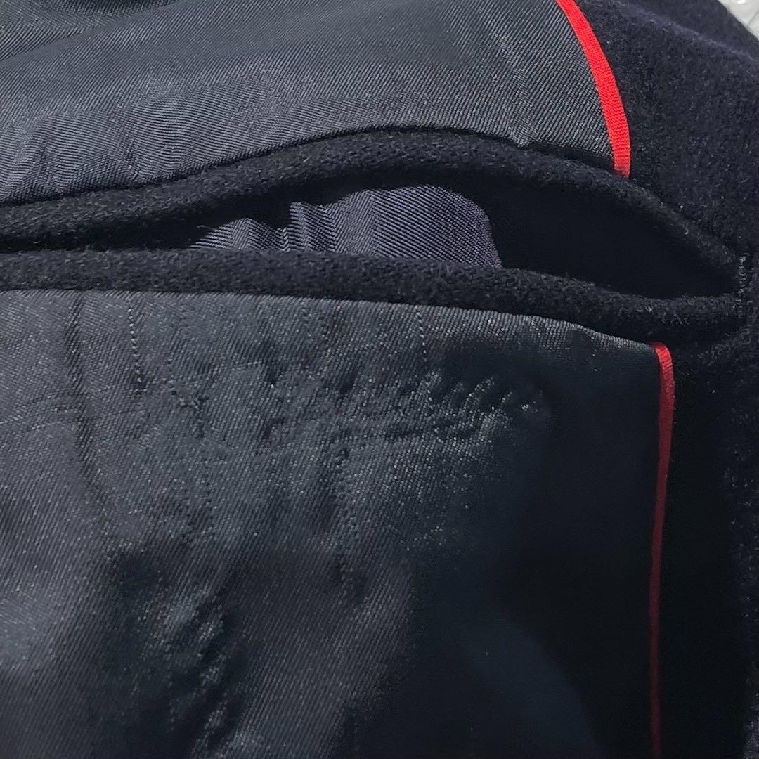 美品 ジェイプレス XLサイズ ダブル 紺ブレザー 金ボタン ネイビー 【174