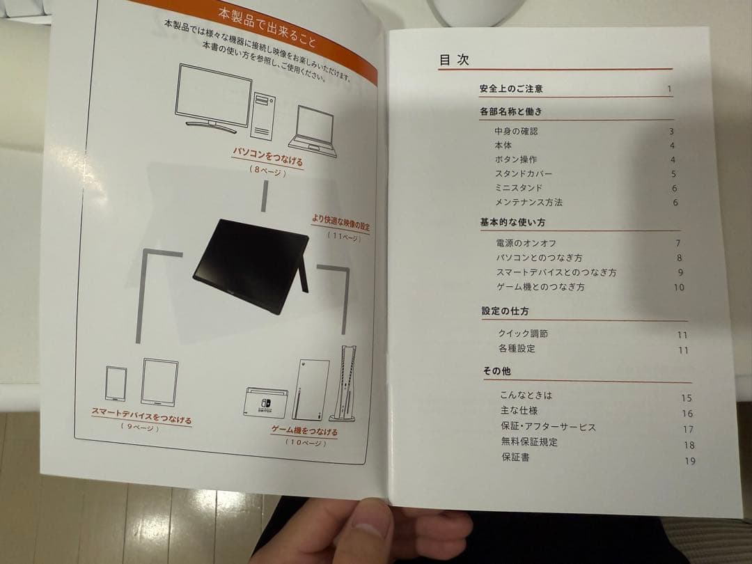 FunLogy Mobi.2 モバイルモニター 本体