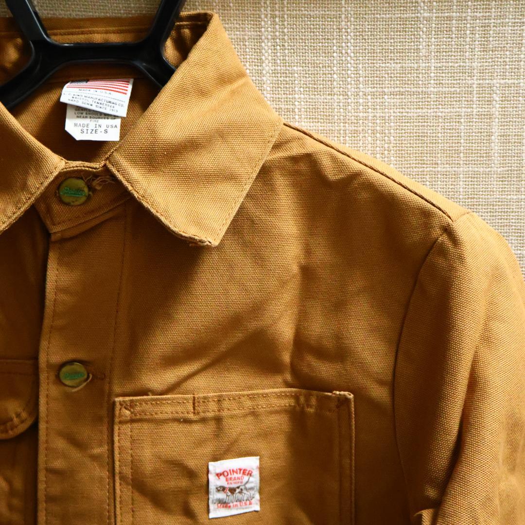 ポインター ダックブラウン カバーオール US-S日本Mサイズ