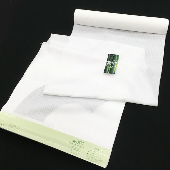 【専用・おまとめ】新品　未使用品　東レ　洗える　長襦袢　爽竹　反物　縦絽　日本製