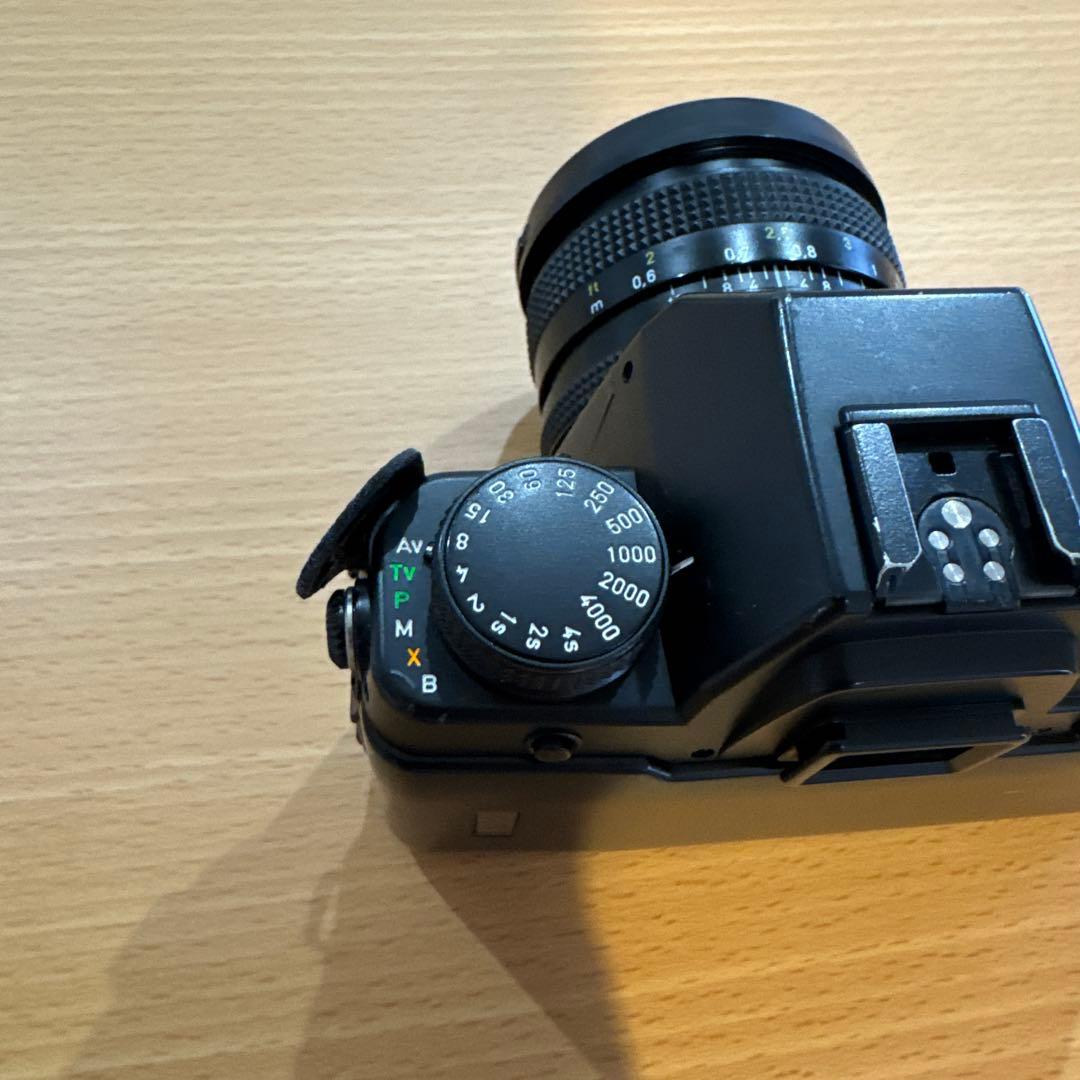 CONTAX Aria carlzeiss50mm F1.7+フィルム3本