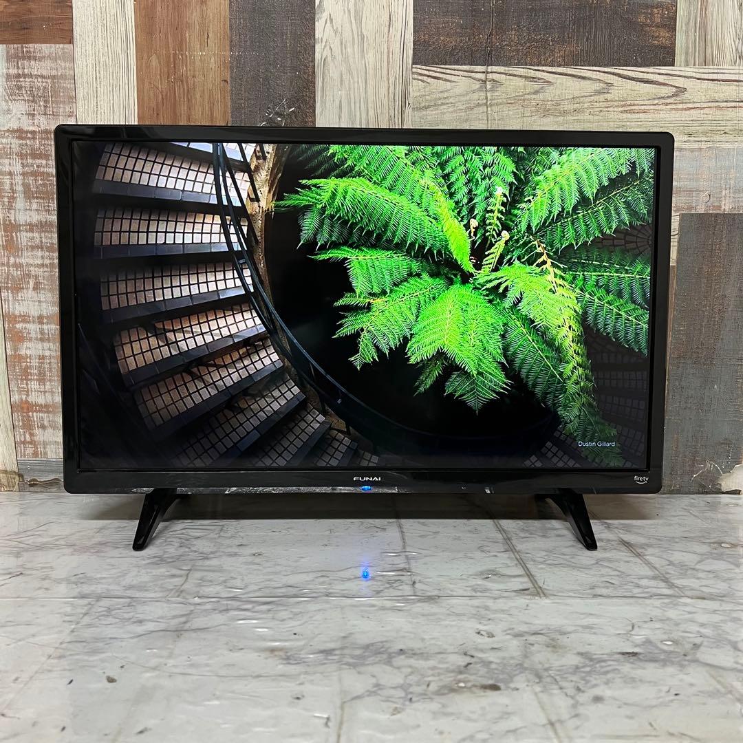 即日受渡❣️全国送料込半年前購入Funai 液晶テレビ24V 動画配信満載