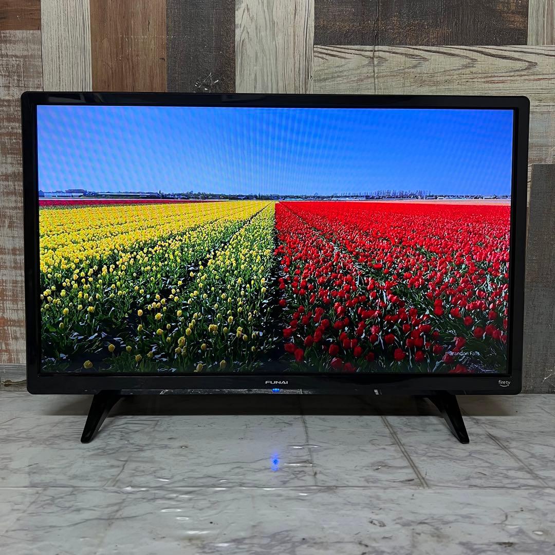 即日受渡❣️全国送料込半年前購入Funai 液晶テレビ24V 動画配信満載
